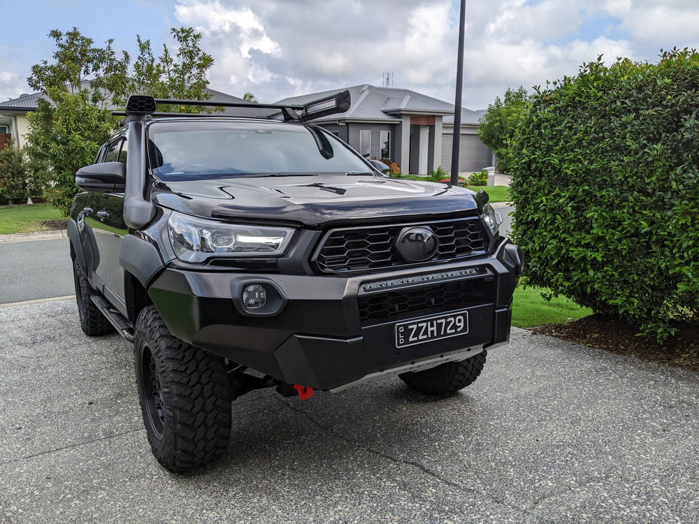 Toyota Hilux Front Badge Overlay (Smooth Radar Badge) 2019+