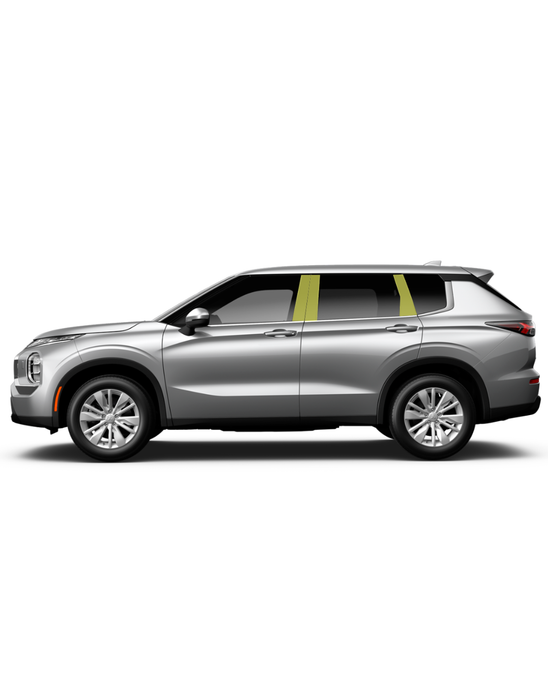 Mitsubishi Outlander DIY Pillar PPF Kit 2023+