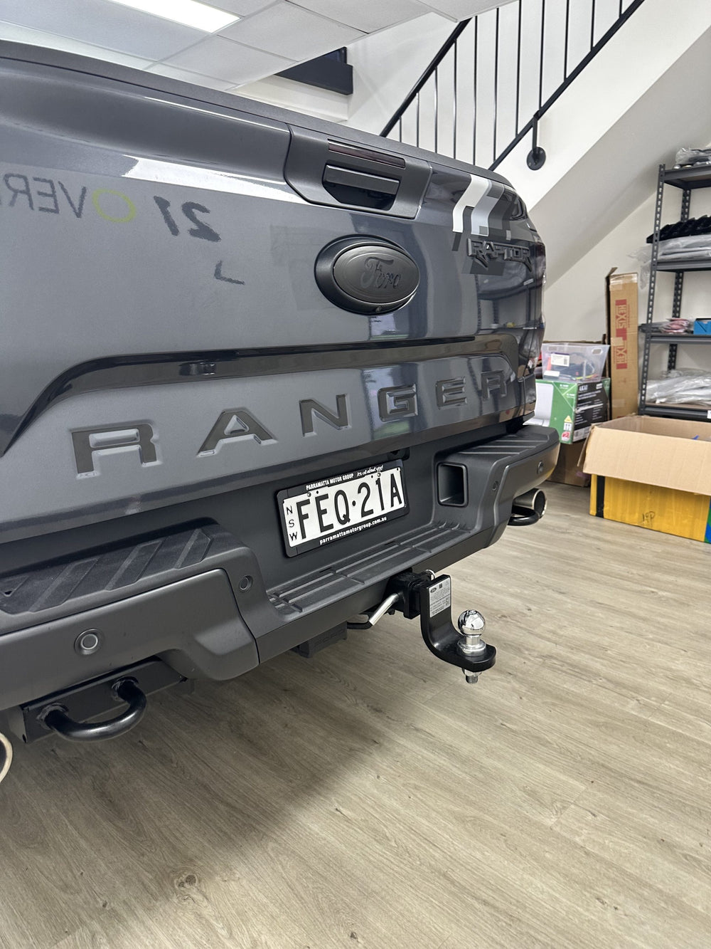 Ford Ranger Raptor Rear