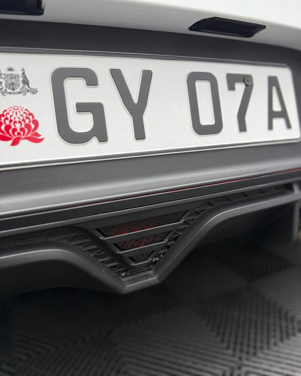 Hyundai i20 N Rear Fog Light Overlay 2021+