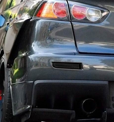 Mitsubishi Lancer Rear Reflector Overlay 2008-2017