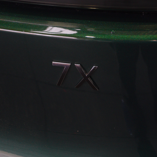 Zeekr 7X 2026+ Rear "7X" Badge Overlay