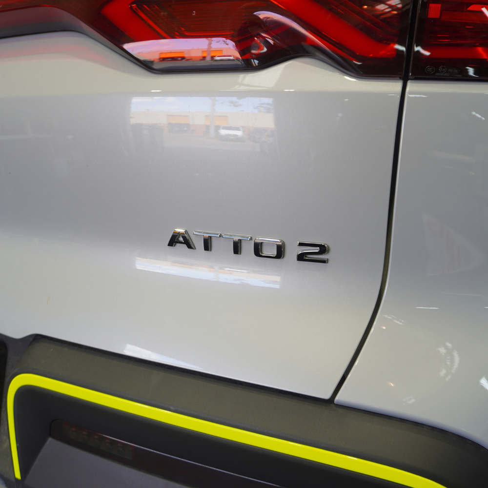 BYD Atto 2 Rear "Atto 2" Lettering Overlay 2026+