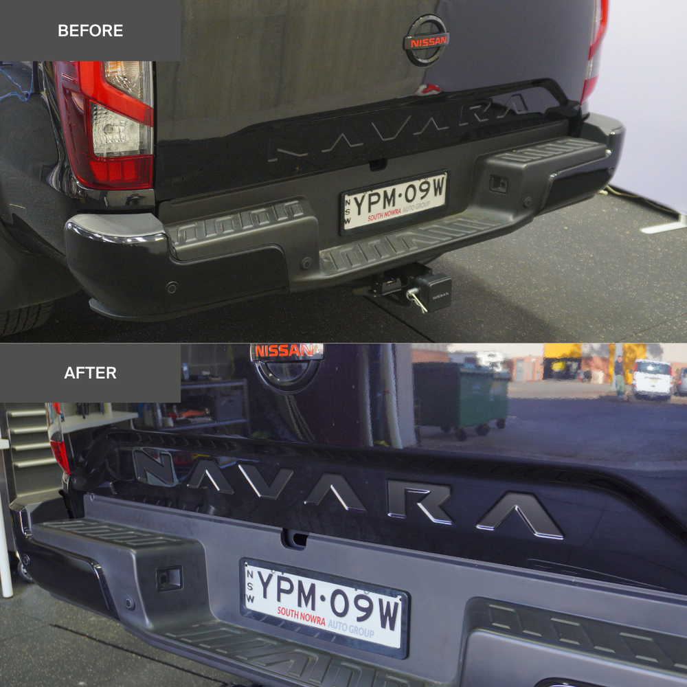 Nissan Navara Rear "NAVARA" Lettering Overlay 2021-2025