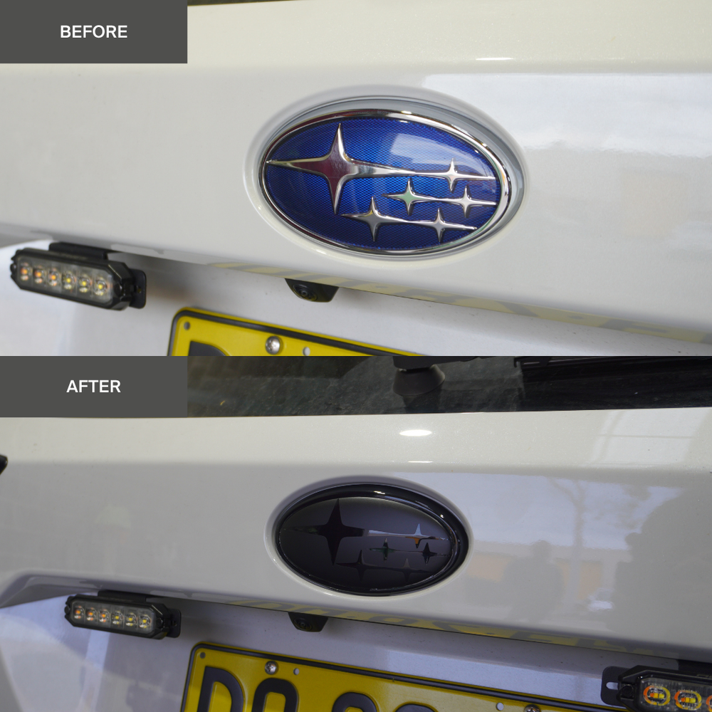 Fits Subaru Outback XT 2021-2025 - Front, Rear and Steering Wheel Badge Overlay Set