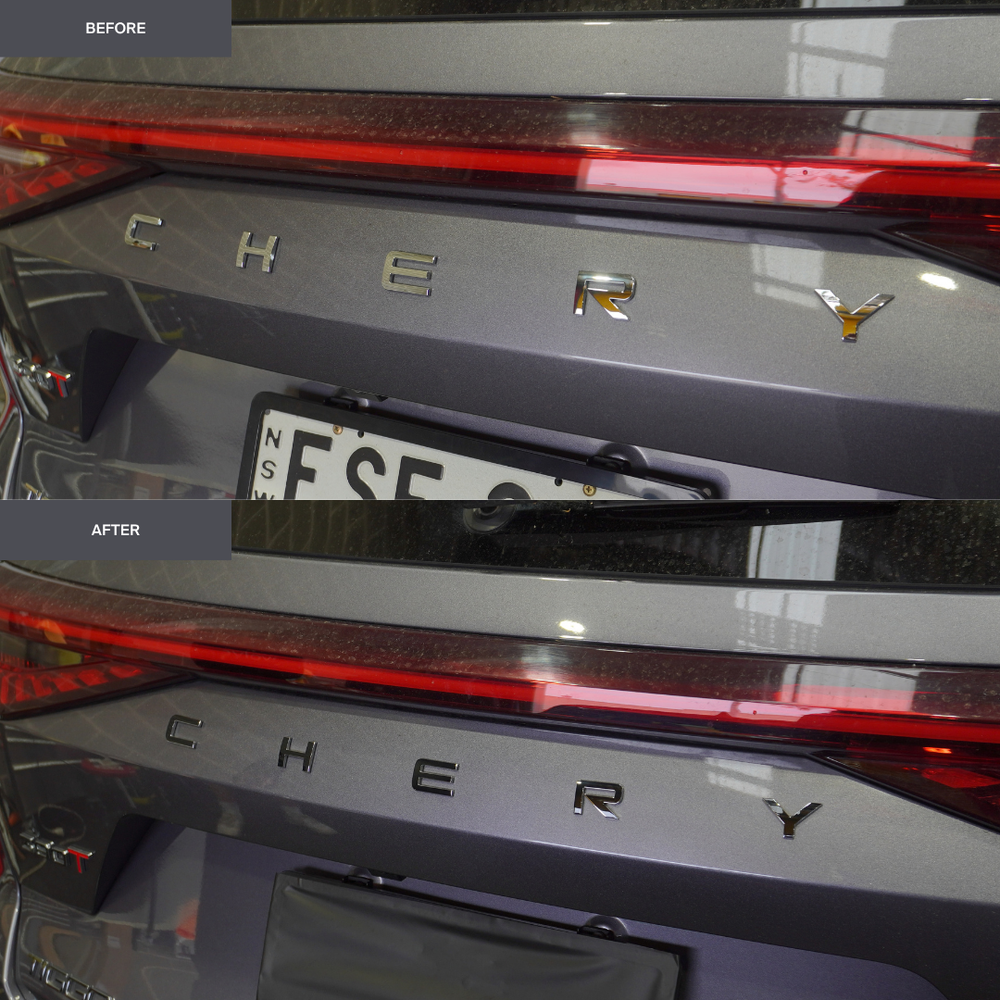Chery Tiggo 8 Rear "CHERY" Lettering Overlay 2026+