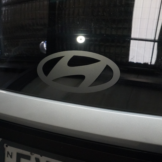 Hyundai Tucson Rear Badge Overlay 2025+