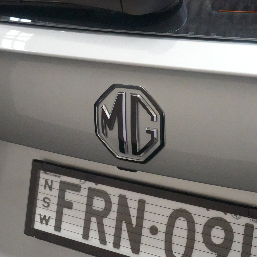 MG ZS  Front, Rear and Steering Wheel Badge Overlay Set 2025+