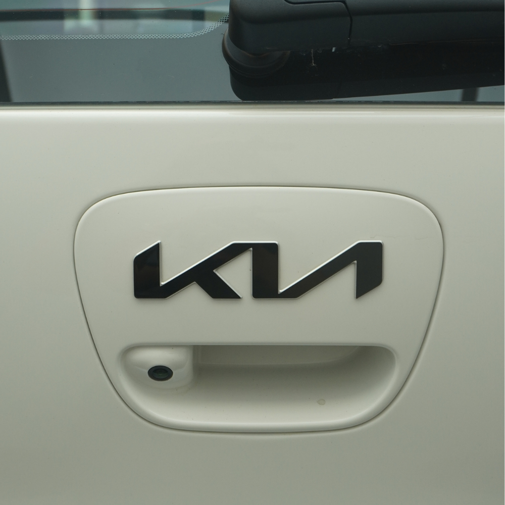 Kia Picanto GT Front & Rear "Kia" Badge Overlay 2021-2023