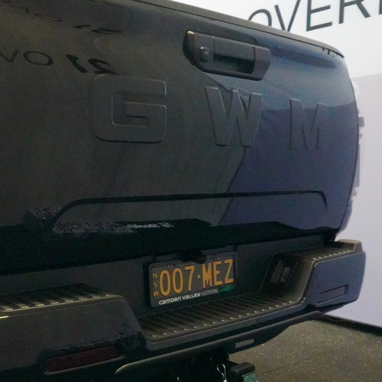 GWM Cannon Rear "GWM" Lettering Overlay 2025+