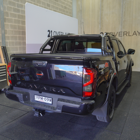 Nissan Navara Rear "NAVARA" Lettering Overlay 2021-2025