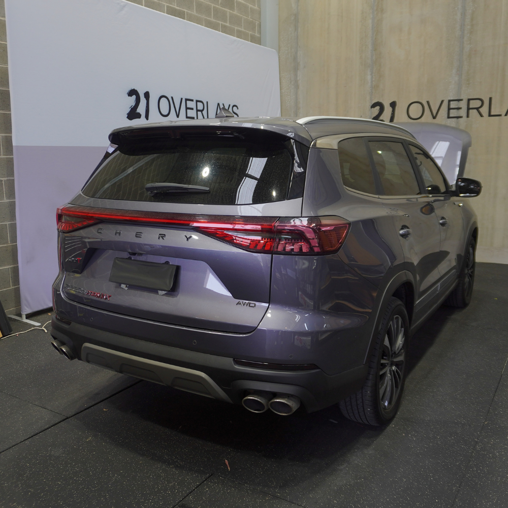 Chery Tiggo 8 Rear "CHERY" Lettering Overlay 2026+