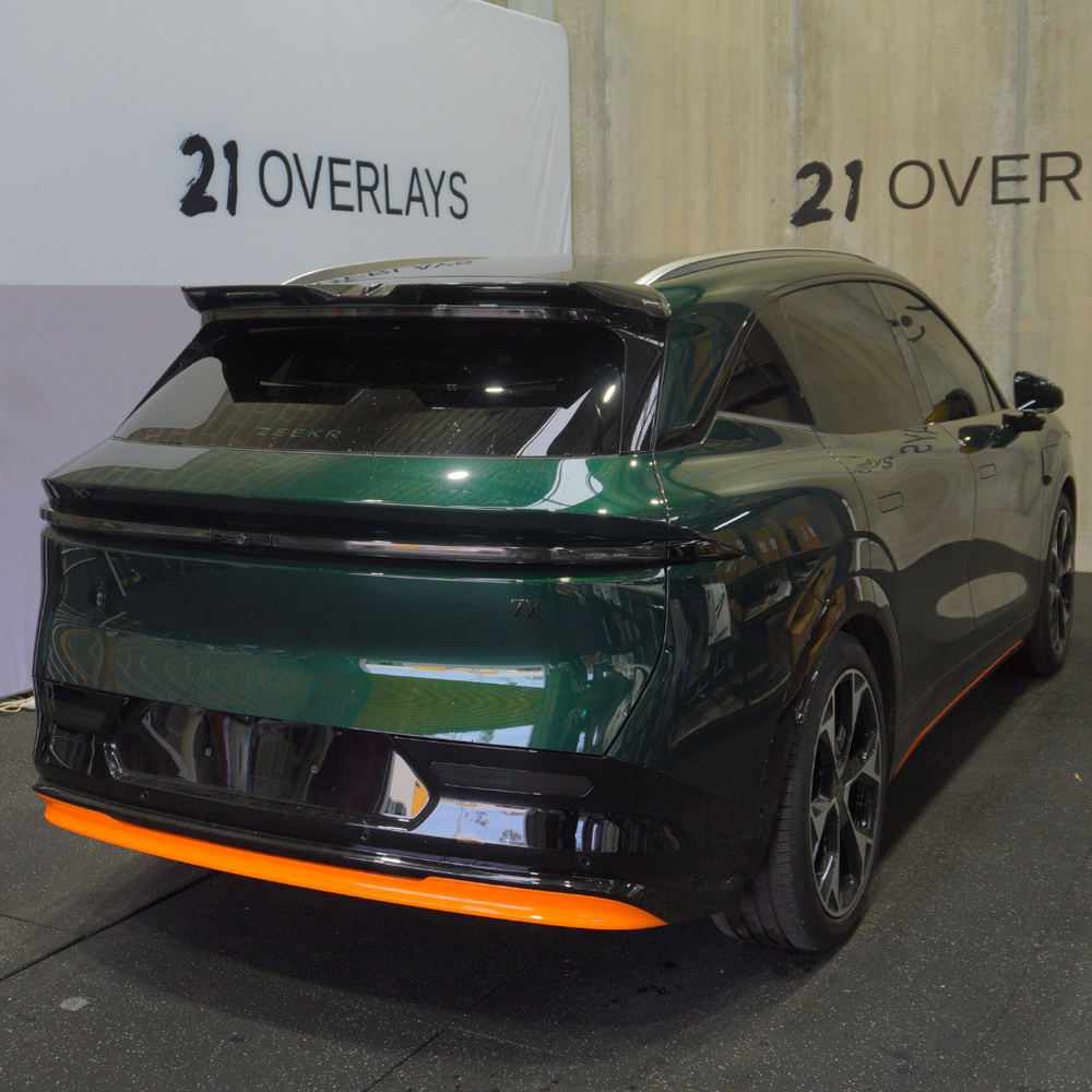 Zeekr 7X Rear Reflector Overlays 2026+