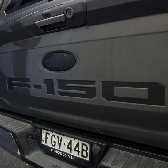 Ford F150 Rear "F150" Lettering Overlay 2020+