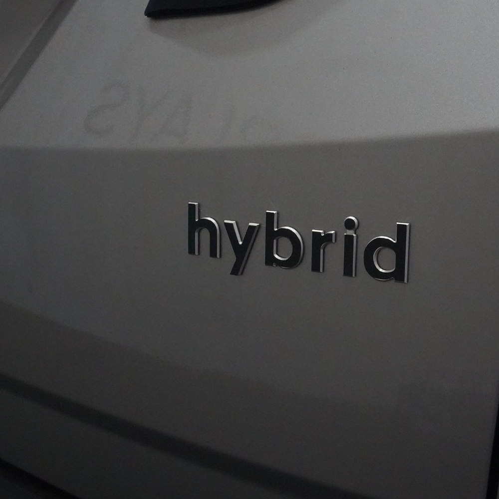 Hyundai Tucson Rear "Hybrid" Lettering Overlay 2025+