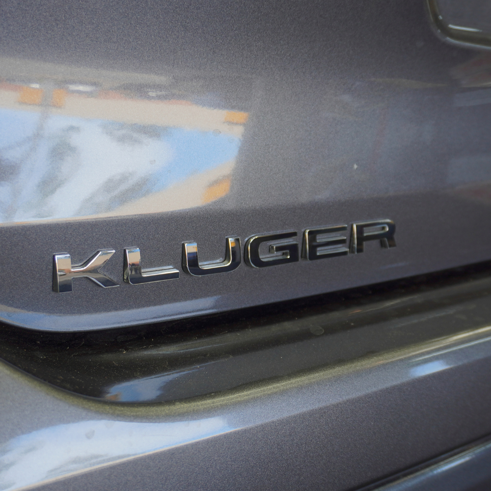Toyota Kluger Rear "KLUGER" Lettering Overlay 2024+