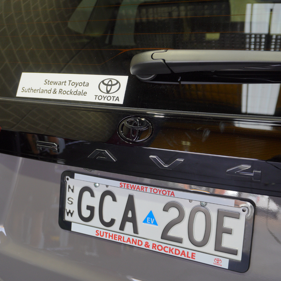 Toyota RAV4 2026+ - Rear "RAV4" Lettering Overlay