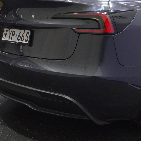 Tesla Model 3 Rear Reflector Overlay 2024+