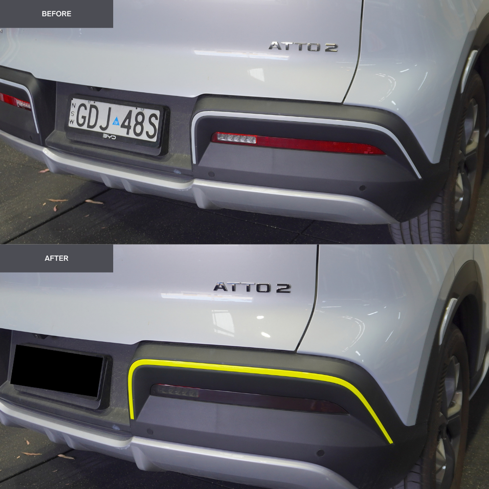 BYD Atto 2 Rear Reflector Overlays 2026+