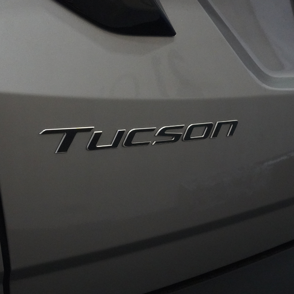Hyundai Tucson "Tucson" Lettering Overlay 2025+