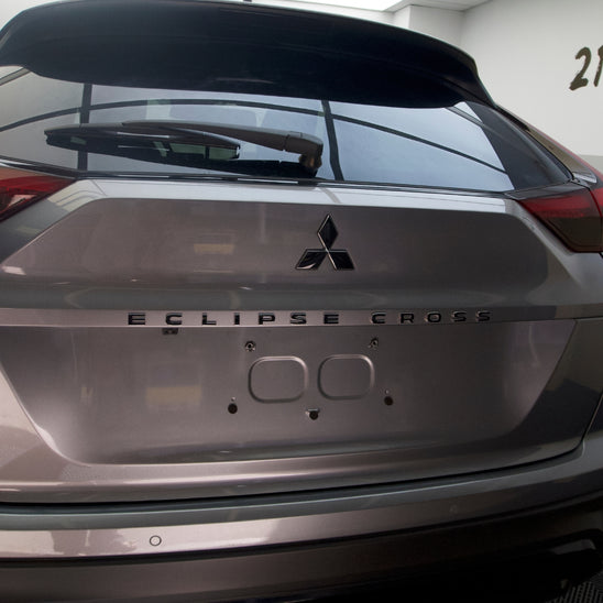 Fits Mitsubishi Eclipse Cross 2020-2024 - Rear "ECLIPSE CROSS" Badge Overlay