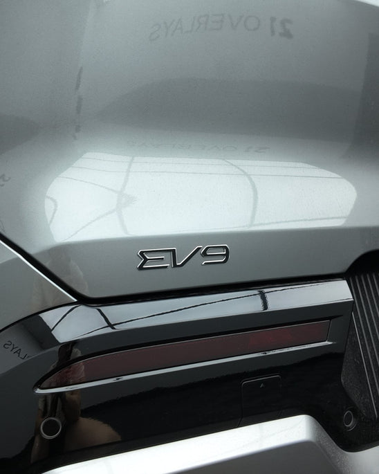 Kia EV9 Rear "EV9" Lettering Overlay 2023+