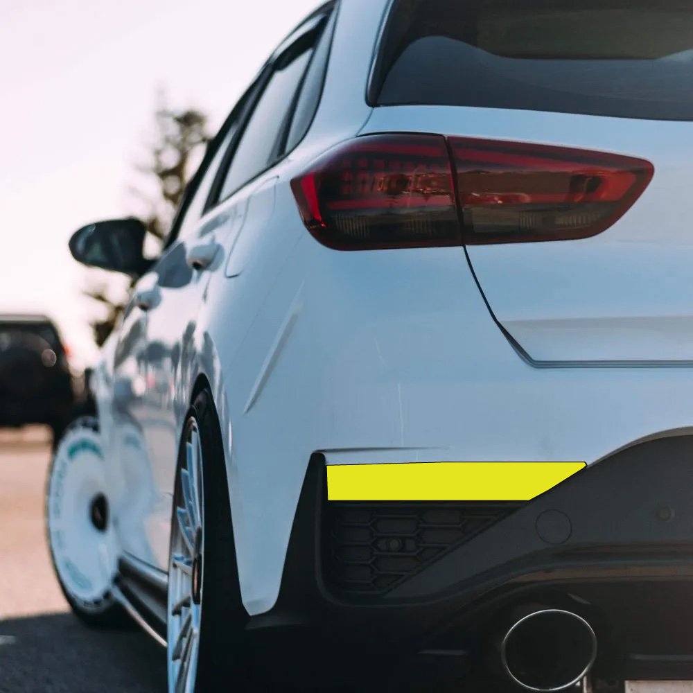 Hyundai  Facelift i30 N Rear Reflector Overlays 2021-2024