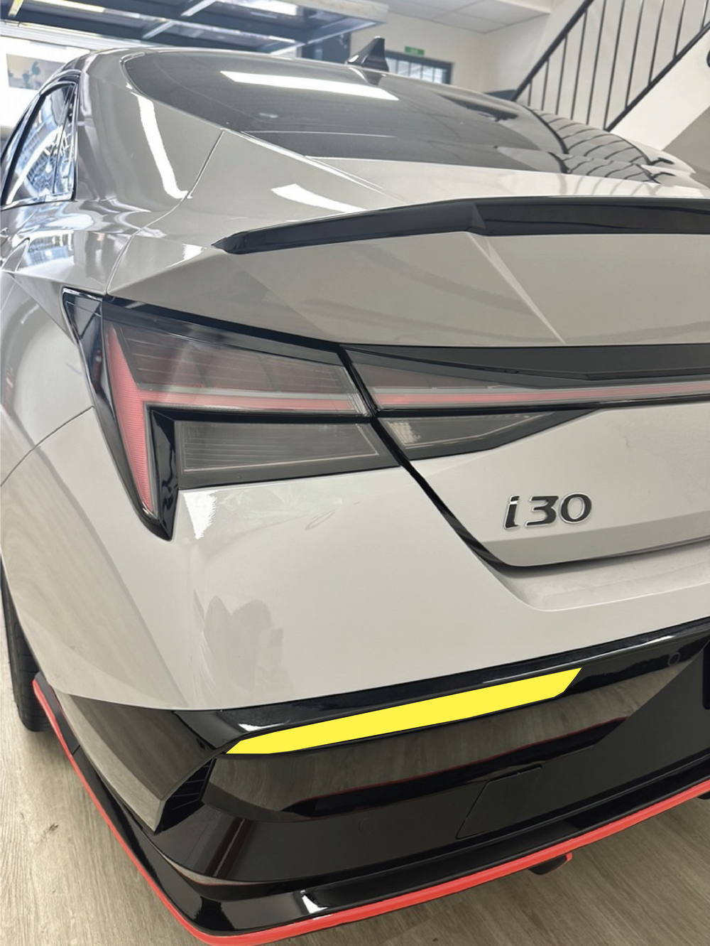 Hyundai i30 N/ N Line Sedan Rear Reflector Overlays 2023+