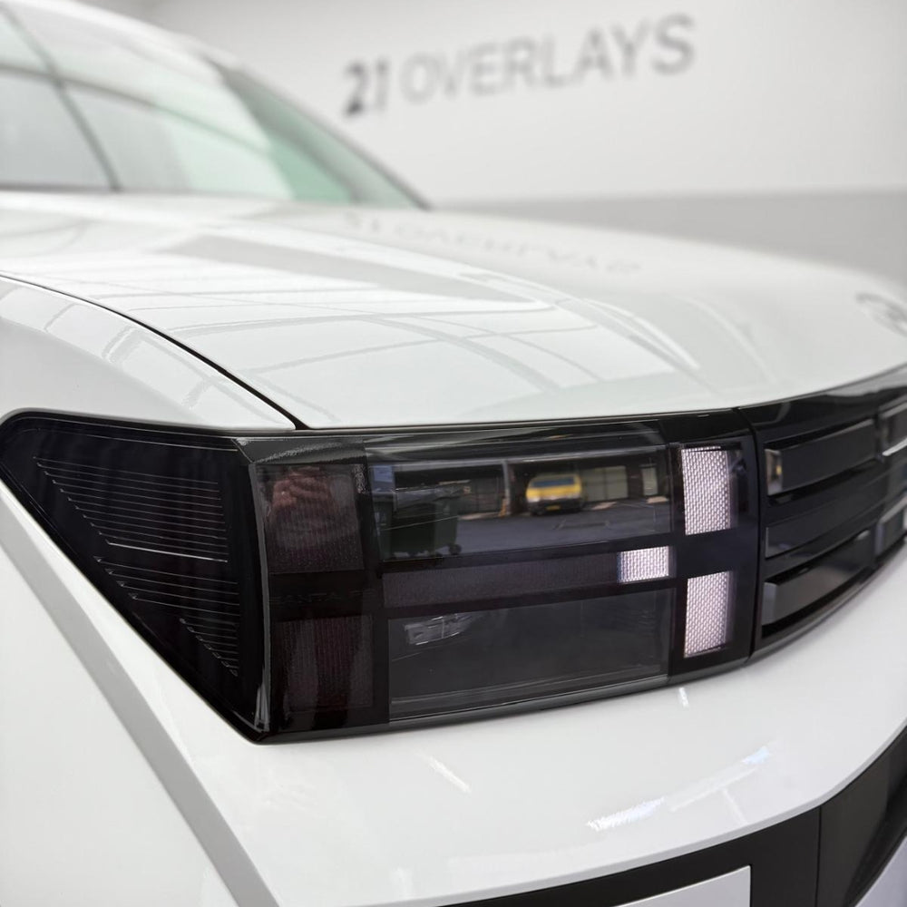 Hyundai Santa Fe Daytime Running Light Headlight Overlay 2024+