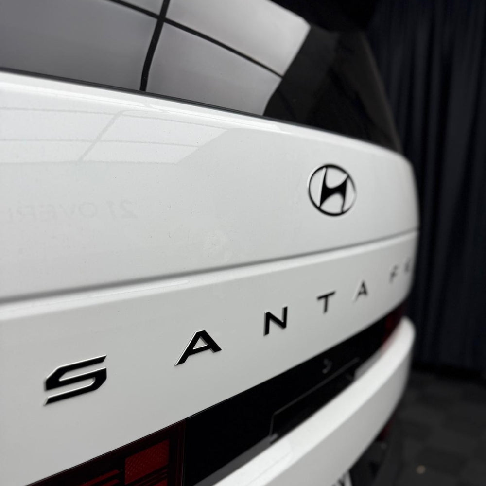 Hyundai Santa Fe Rear "Santa Fe" Lettering Overlay 2024+