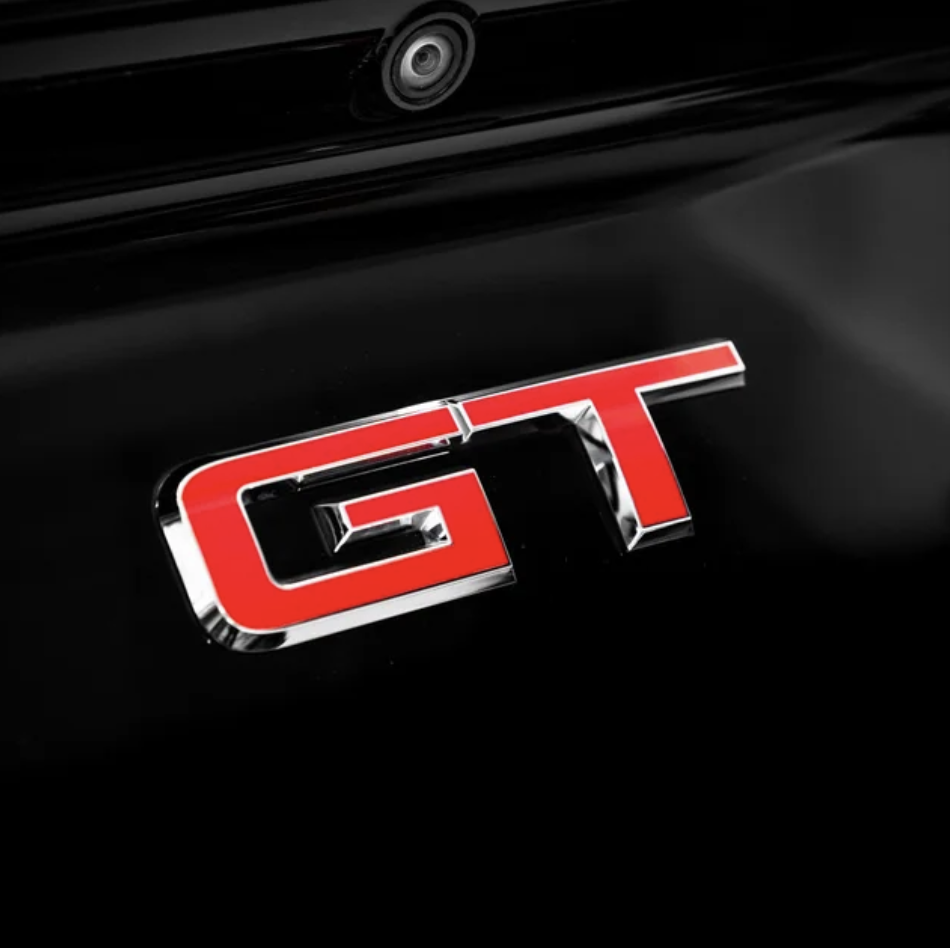 Ford Mustang GT "GT" Emblem Overlay  2015-2019