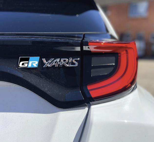 Toyota GR Yaris Front and Rear GR Badge Overlay 2020+