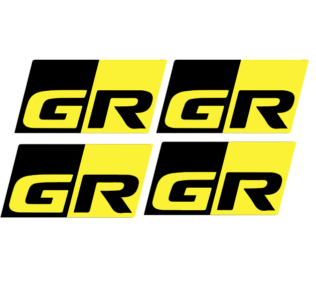 Toyota GR Yaris Brake Caliper GR Badge Overlay 2020+
