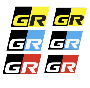 Toyota GR Yaris Side GR Badge Overlay 2020+