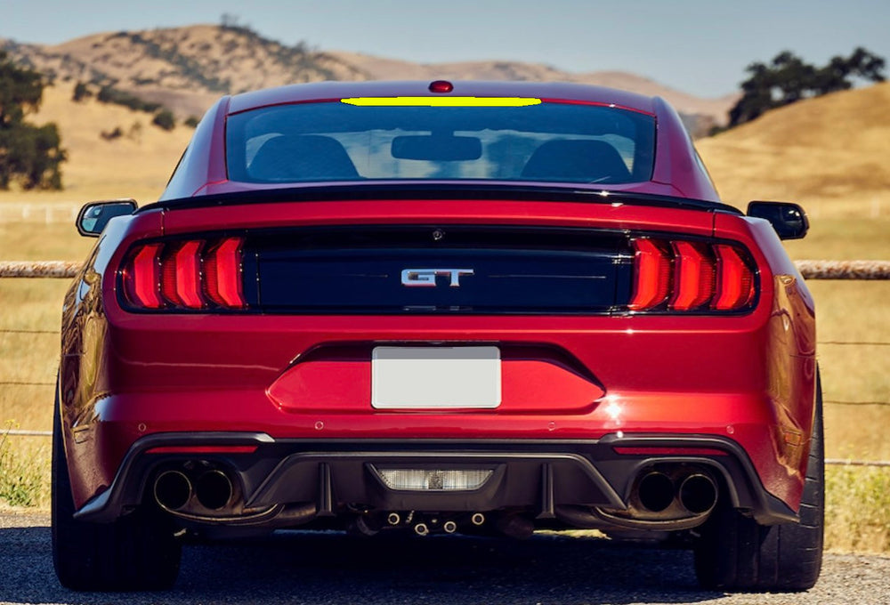 Ford Mustang Third Brake Light Overlays 2015-2019