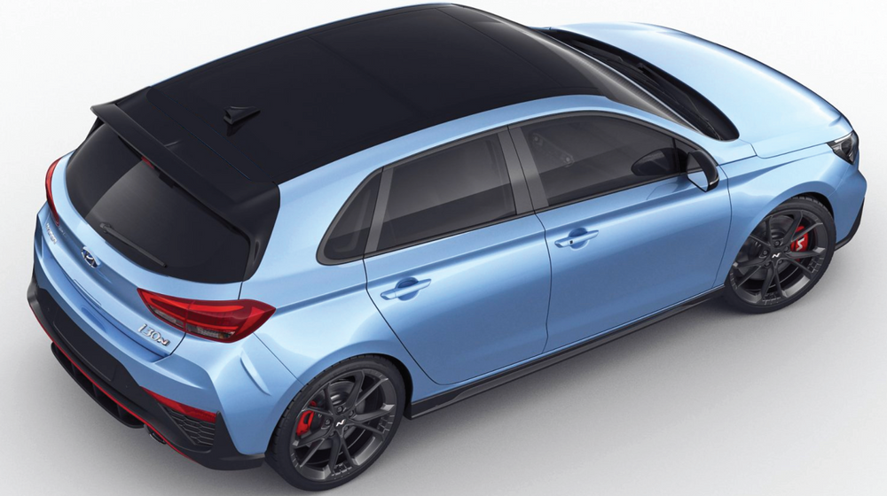 Hyundai i30 Hatch Partial Roof Wrap