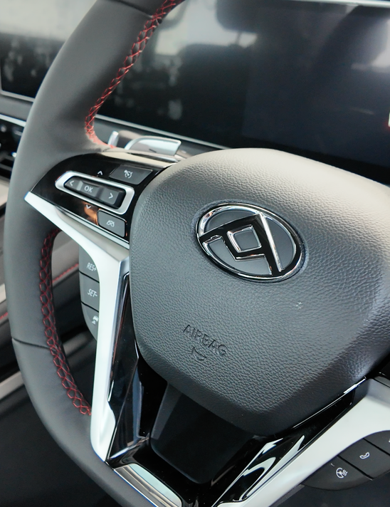 LDV D90 Steering Wheel Badge Overlay 2025+