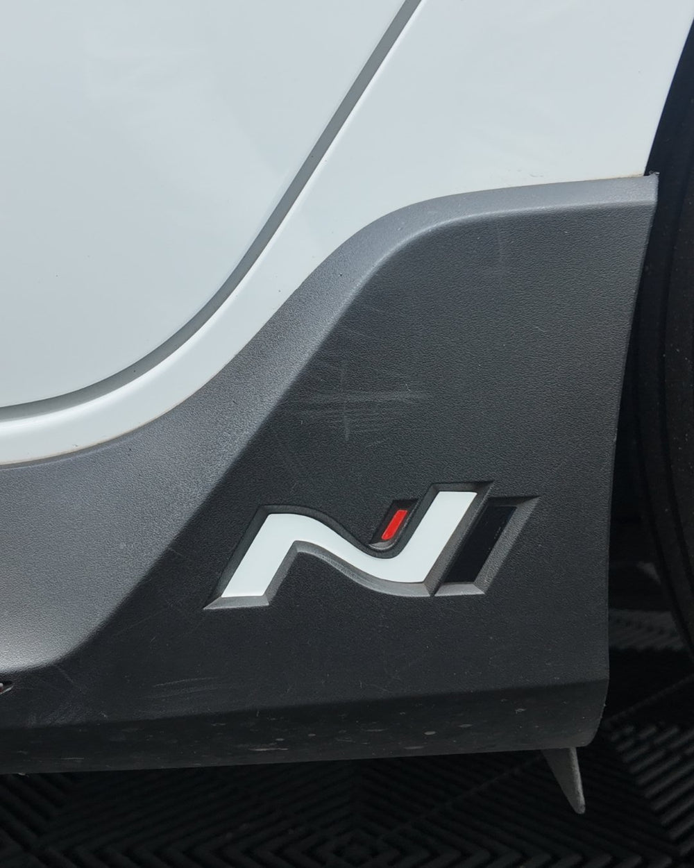 Hyundai i20 N Side Skirt "N" Badge Inlays 2021-2024