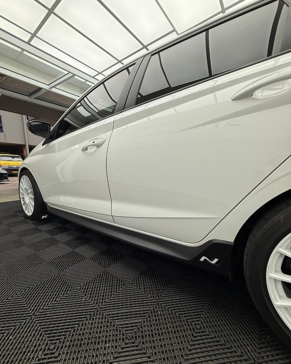 Hyundai i20 N Side Skirt Accent Overlay 2021+