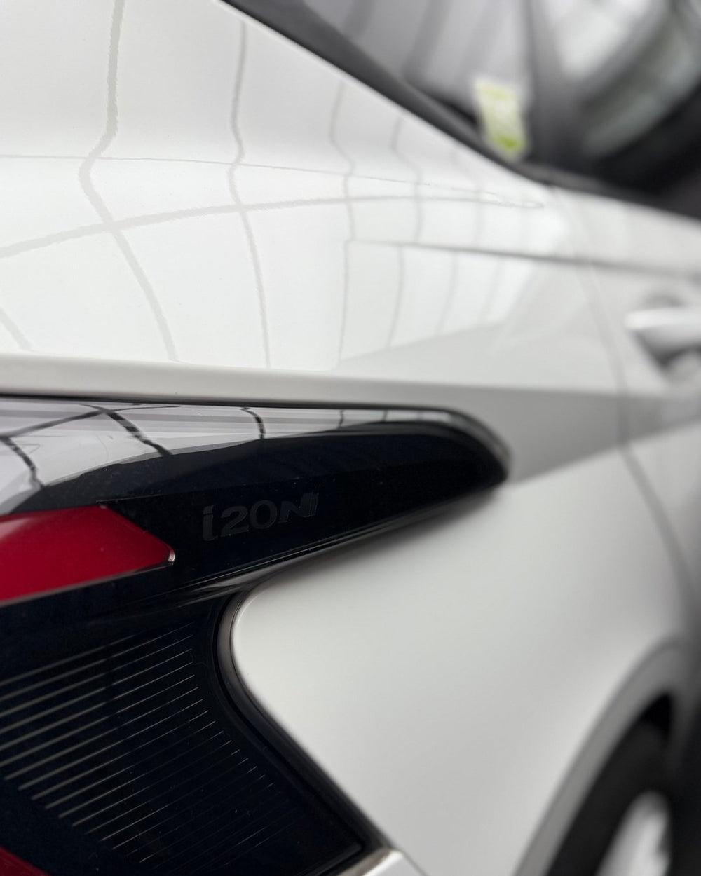 Hyundai i20 N Side Tail Light Overlay