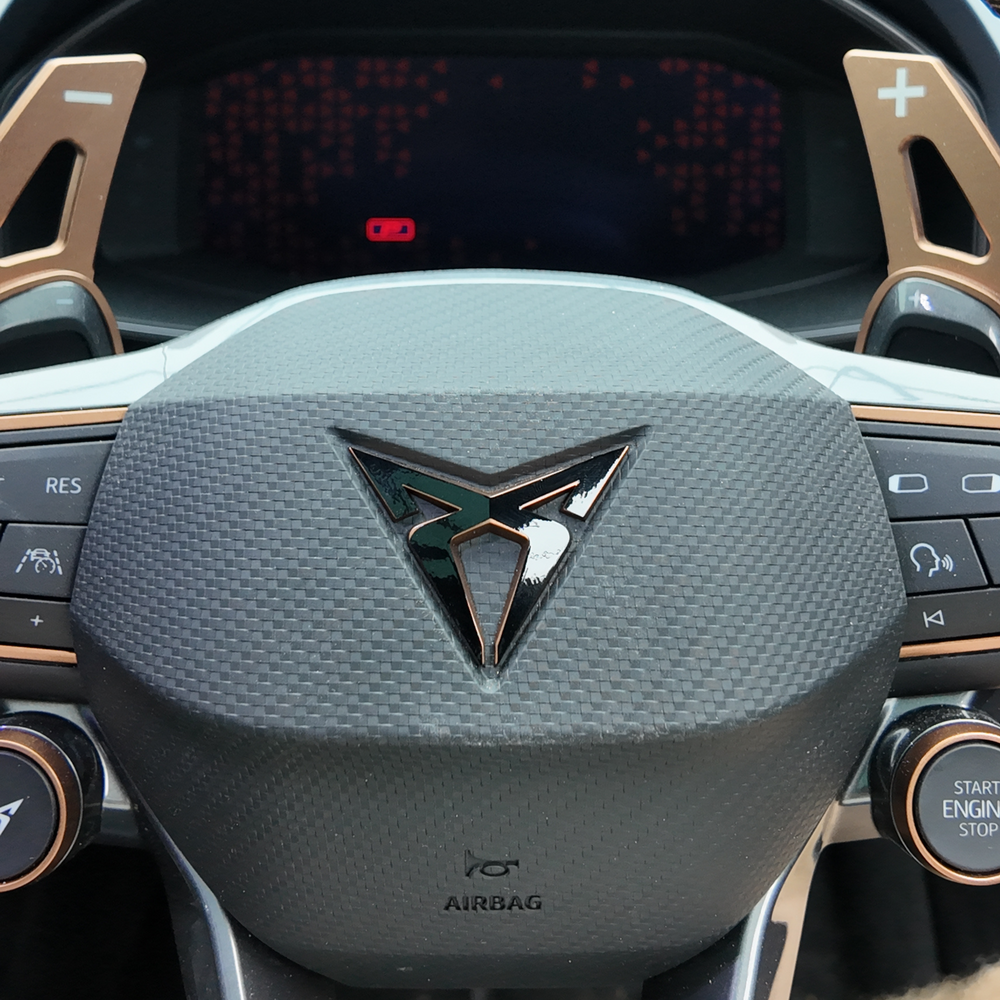Cupra Formentor Steering Wheel Badge Overlay 2021-2024