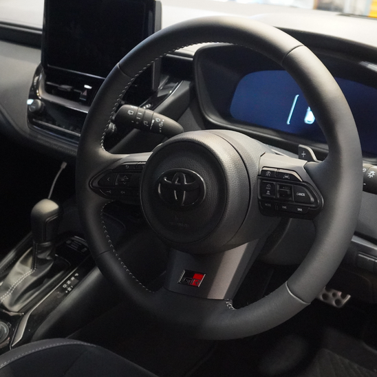 Toyota GR Corolla Steering Wheel Badge Cover 2025+