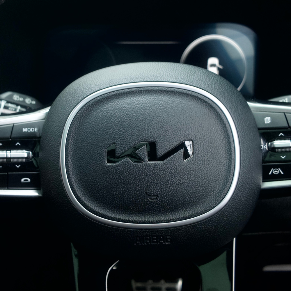 Fits Kia Stonic 2026+ - Front, Rear and Steering Wheel Badge Overlay Set
