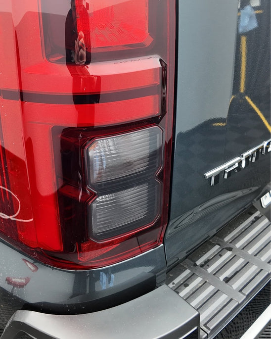 Mitsubishi Triton Partial Tail Light Overlay 2024+