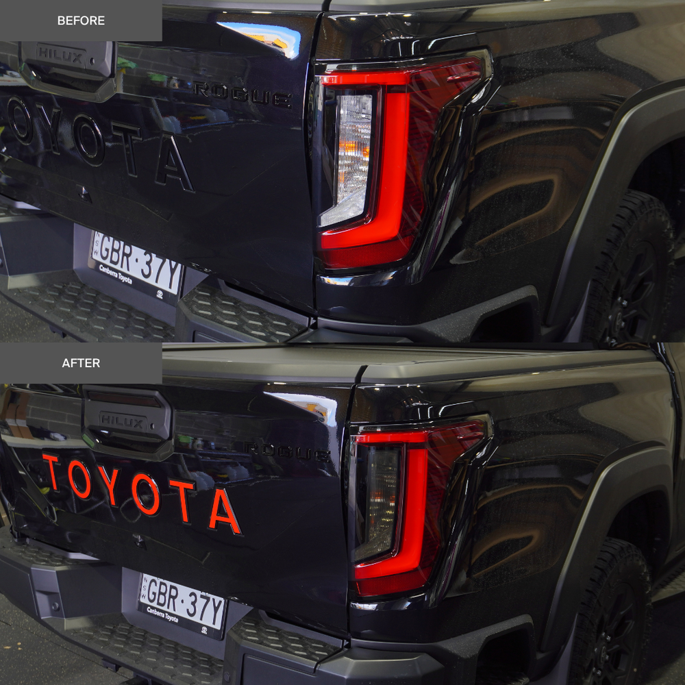 Toyota Hilux Partial Tail Light Overlay 2026+