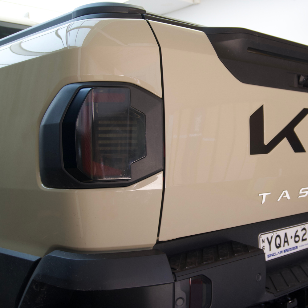 Fits Kia Tasman 2025+ - Partial Tail Light Overlay