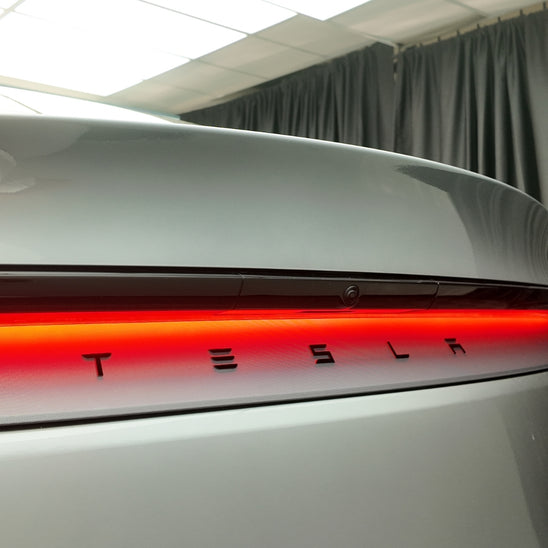 Tesla Model Y Rear "TESLA" Lettering Overlay 2024+