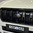 Toyota Land Cruiser Prado 250 Series Front Badge Overlay (Smooth Radar Badge)