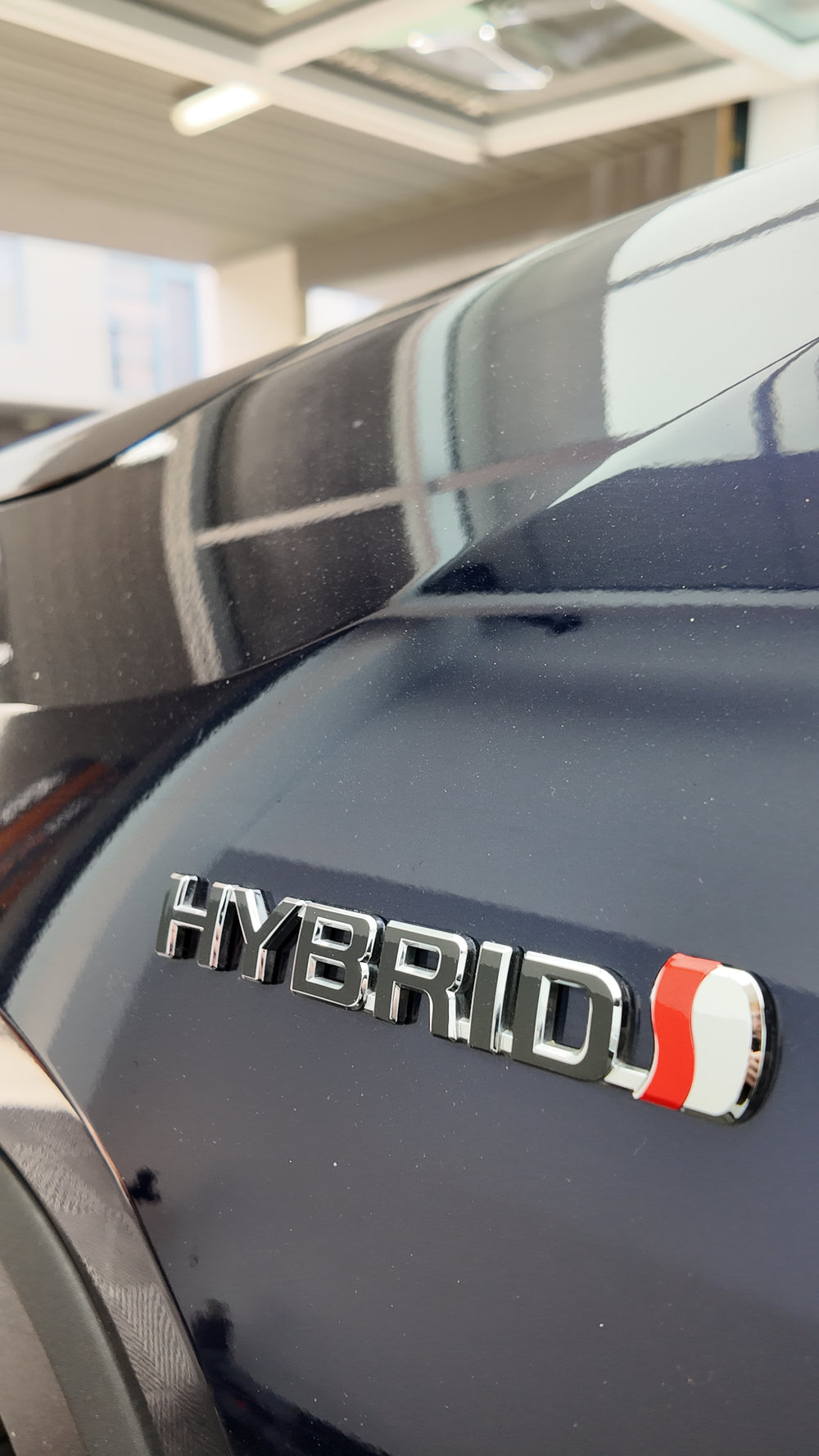 Fits Toyota RAV 4 2021-2025 - Rear "HYBRID" Badge Overlay