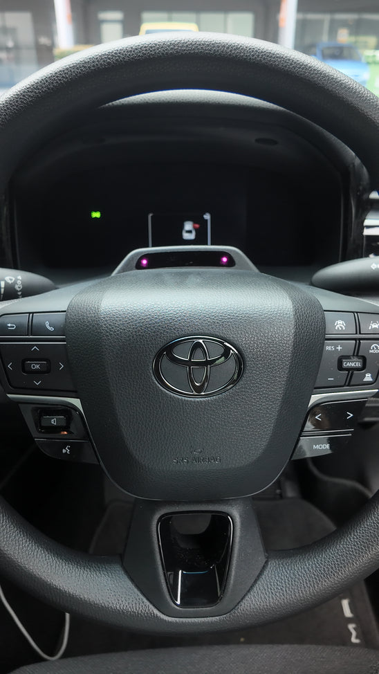 Fits Toyota Camry 2025+ - Steering Wheel Badge Overlay